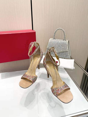 Valentino Women's Full Diamond Shoes 95mm V75475 - 35 - View 5