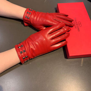 Valentino Women's Gloves Designer Leather Gloves V88521 - Default Title - View 6