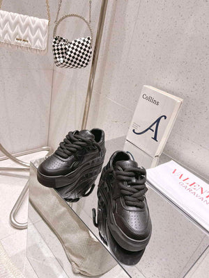 Valentino Women's Men's one Stud XL Trainer in Nappa Leather V54891 - US 4=Euro 35 - View 3