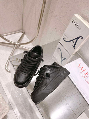 Valentino Women's Men's one Stud XL Trainer in Nappa Leather V54891 - US 4=Euro 35 - View 4