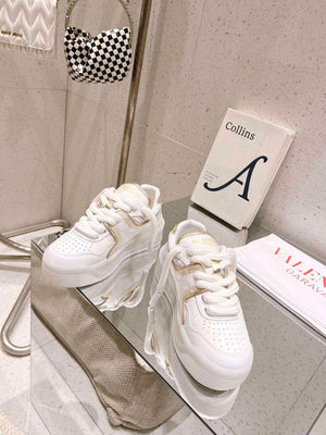 Valentino Women's Men's one Stud XL Trainer in Nappa Leather V54896 - US 4=Euro 35 - View 2