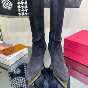 Valentino Women's Shoes Vlogo Signature High Boot 191425 - 35 - View 9
