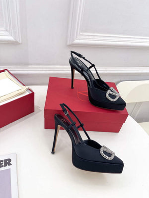 Valentino WS0FT0IDU Slingback Platform Pump 120mm V75438 - 35 - View 4