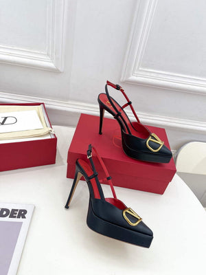 Valentino WS0FT0IDU Slingback Platform Pump 120mm V75445 - 35 - View 3