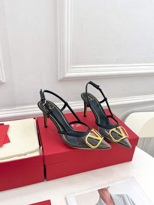 Valentino WS0R01QJG slingback pump transparent material 80mm V75437 - 35 - View 1