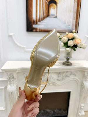 Valentino WS0R01SHD Signature pump metallic nappa 80mm V75481 - 35 - View 8