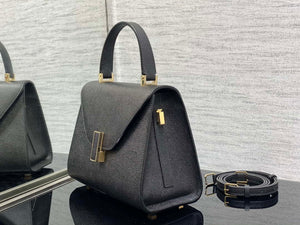 Valextra Iside Top Handle Mini Bag Black WBES0036028 - Default Title - View 5