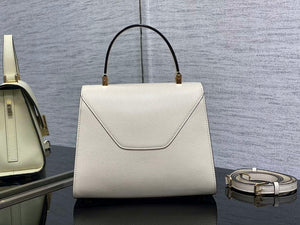 Valextra Iside Top Handle Mini Bag WBES0036028 White - Default Title - View 4