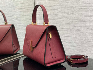 Valextra Iside Top Handle Mini Bag WBES0036028 Wine Red - Default Title - View 5