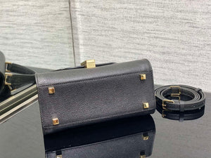 Valextra WBES0036028 Iside Top Handle micro Bag Black - Default Title - View 6