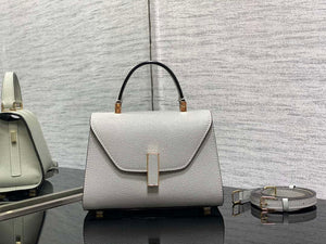 Valextra WBES0036028 Iside Top Handle micro Bag Light Gray - Default Title - View 1