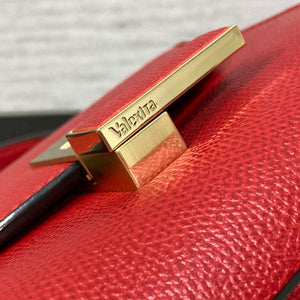 Valextra WBES0036028 Iside Top Handle micro Bag Red - Default Title - View 3