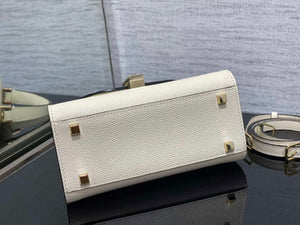 Valextra WBES0036028 Iside Top Handle micro Bag White - Default Title - View 4