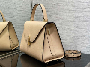 Valextra WBES0056028 Iside Top Handle Medium Bag Nude - Default Title - View 5