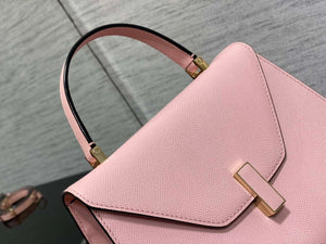 Valextra WBES0056028 Iside Top Handle Medium Bag Pink - Default Title - View 2