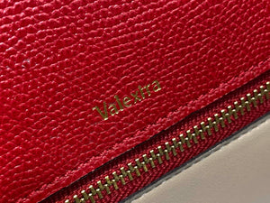 Valextra WBES0056028 Iside Top Handle Medium Bag Red - Default Title - View 8