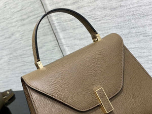 Valextra WBES0056028 Iside Top Handle Medium Bag Dark Gray - Default Title - View 2