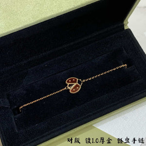 Van Cleef & Arpels Lucky Spring pendant open wings ladybug Rose Gold VCARP7R100 - Default Title - View 8