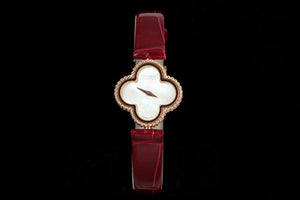 Van Cleef & Arpels VCARO8SF00 Sweet Alhambra watch 18K rose gold Mother-of-pearl VCA90001 - Default Title - View 2