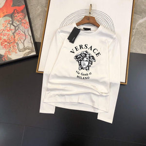 Versace 1006481 Men's Hoodie Medusa Logo Sweatshirt V77547 - M - View 1
