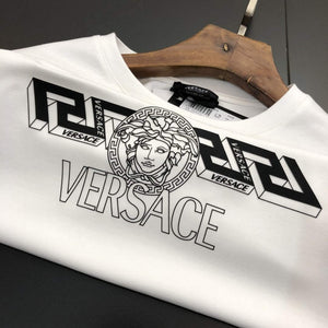 Versace 1006481 Men's Hoodie Medusa Logo Sweatshirt V77565 - M - View 4