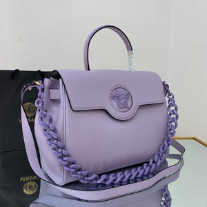 Versace DBFI038 La Medusa Large Handbag 1038 Purple - Default Title - View 3