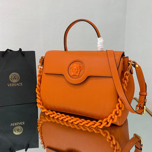Versace DBFI038 La Medusa Large Handbag 1038 Orange - Default Title - View 3