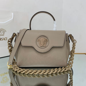 Versace DBFI039 La Medusa Medium Handbag 1039 Gray - Default Title - View 1