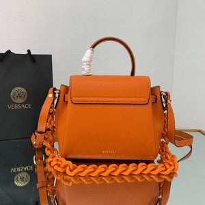 Versace DBFI040 La Medusa Small Handbag 1040 Orange - Default Title - View 2