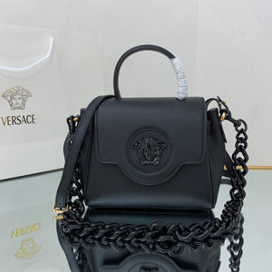 Versace DBFI040 La Medusa Small Handbag 1040 Black - Default Title - View 1