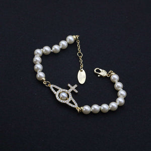Vivienne Westwood Bracelet Fashion Designer Jewelry V805077 - Default Title - View 1