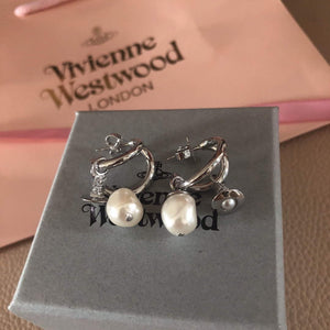 Vivienne Westwood Earrings Fashion Designer Jewelry V805086 - Default Title - View 4