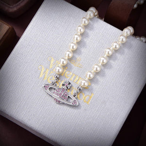 Vivienne Westwood Necklace Fashion Designer Jewelry V805067 - Default Title - View 3