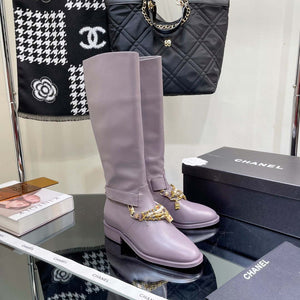 Chanel Women's Shoes High Boots G38812 - 35 - View 2