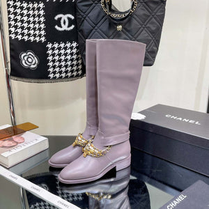 Chanel Women's Shoes High Boots G38812 - 35 - View 5