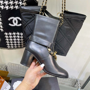 Chanel Women's Shoes Ankle Boots G38816 - 35 - View 5