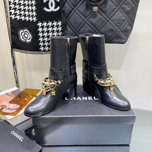 Chanel Women's Shoes Ankle Boots G38816 - 35 - View 6