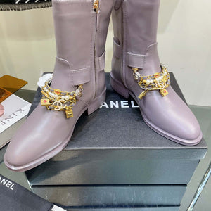 Chanel Women's Shoes Ankle Boots G38817 - 35 - View 7