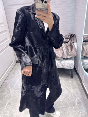 Prada Women's Fashion Clothing Sheepskin Suit Coat P99468 - 36 - View 12