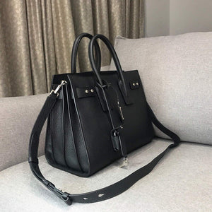 YSL 378299 Yves Saint Laurent Classic Sac De Jour Small in Grained Leather Black - Default Title - View 2