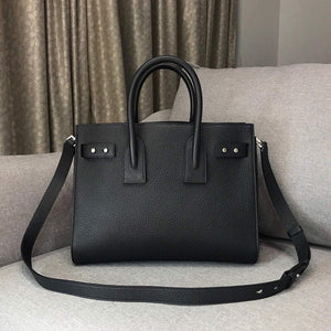YSL 378299 Yves Saint Laurent Classic Sac De Jour Small in Grained Leather Black - Default Title - View 3