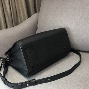 YSL 378299 Yves Saint Laurent Classic Sac De Jour Small in Grained Leather Black - Default Title - View 6