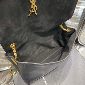 YSL 553804 Saint Laurent Reversible Medium Kate in Suede Black - Default Title - View 8