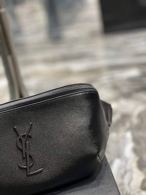 YSL 569737 Classic Crossbody Leather Bag Black Buckle - Default Title - View 4