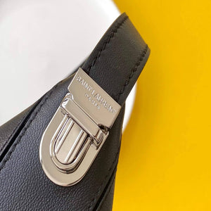 YSL 667490 Yves Saint Laurent LE Monogramme Crossbody Bag Black - Default Title - View 6