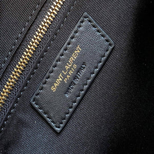 YSL 669308 Le Maillon Small Chain Bag In Quilted Lambskin Black - Default Title - View 9