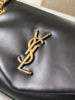YSL 734153 Calypso In Lambskin Chain Bag Black - Default Title - View 5