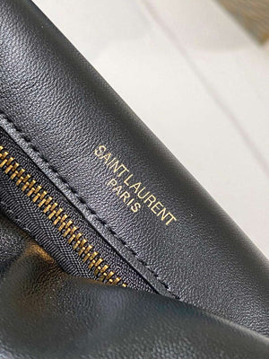 YSL 734153 Calypso In Lambskin Chain Bag Black - Default Title - View 8