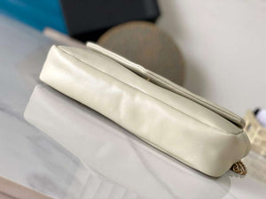 YSL 734153 Calypso In Lambskin Chain Bag White - Default Title - View 4