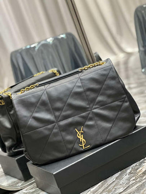 YSL 742431 JAMIE 4.3 In Lambskin Bag Black - Default Title - View 2